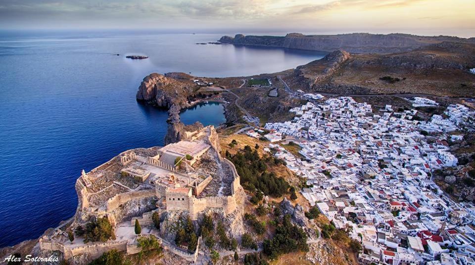 Lindos Villa Natura By Rhodes Villas Exteriör bild